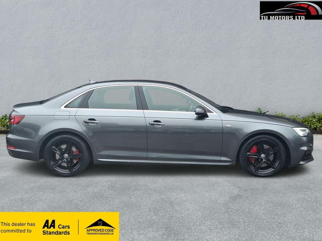 Audi A4 Saloon 2.0 Tfsi 45 S Line S Tronic Quattro Euro 6 YY68KPL Grey #5