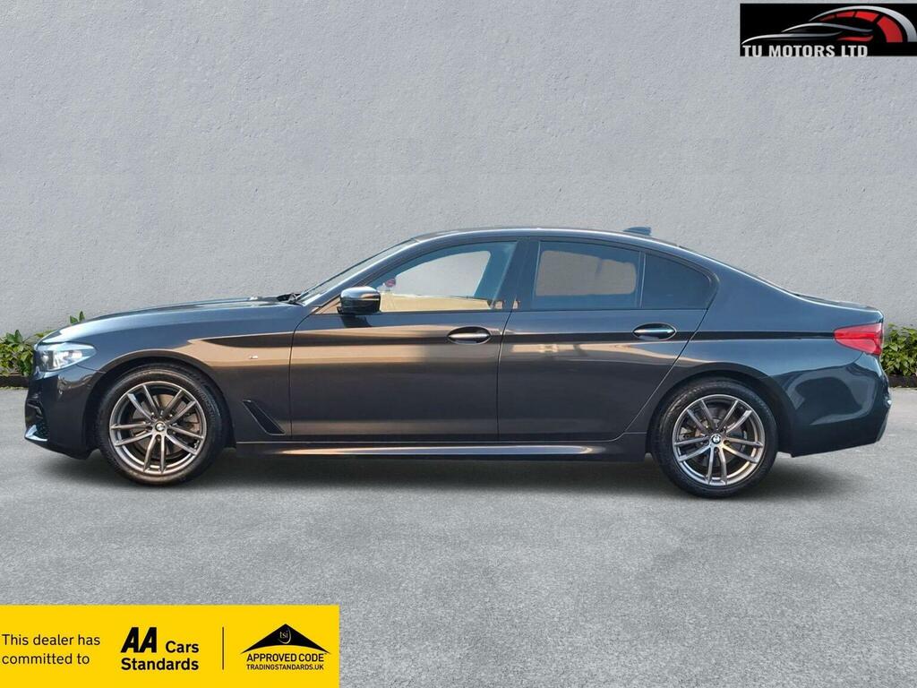 BMW 5 Series Saloon 2.0 520D M Sport Euro 6 Ss 201 AJ18TKC Grey #6