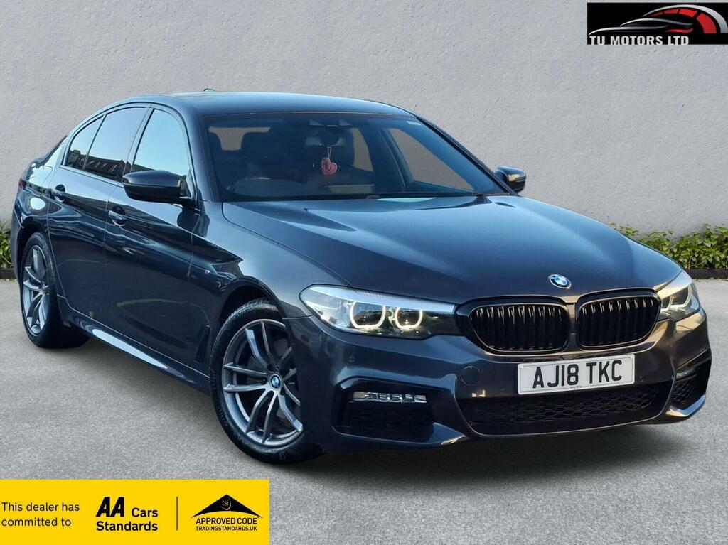 BMW 5 Series Saloon 2.0 520D M Sport Euro 6 Ss 201 Grey