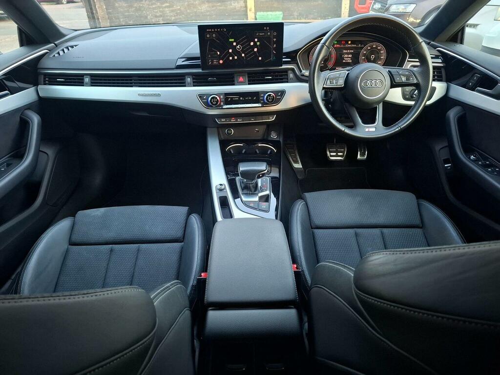 Audi A5 Hatchback 2.0 Tdi 40 S Line Sportback S Tronic Qua KM22FEJ White #3