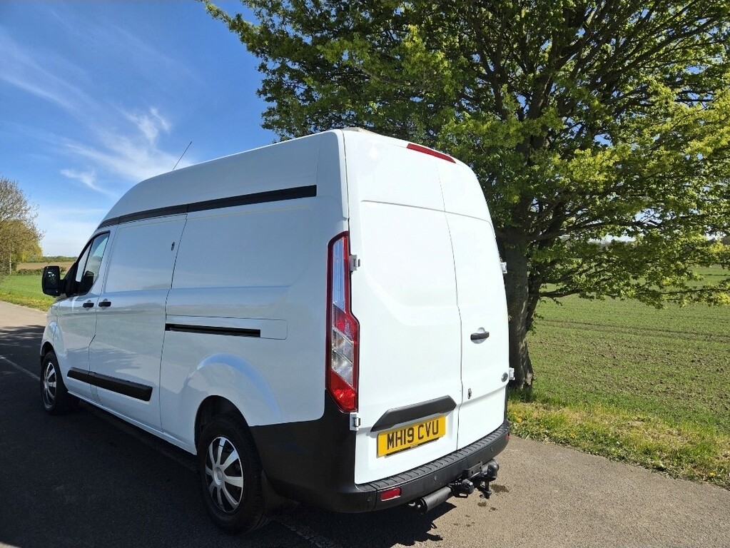Ford Transit Custom Panel Van 2.0 340 Ecoblue 2019 MH19CVU White #3