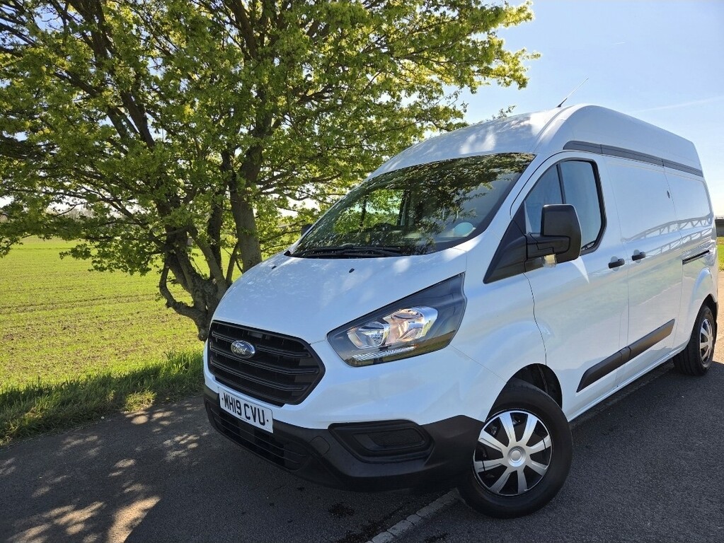 Ford Transit Custom Panel Van 2.0 340 Ecoblue 2019 White