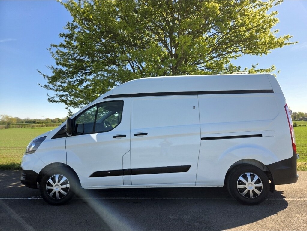 Ford Transit Custom Panel Van 2.0 340 Ecoblue 2019 MH19CVU White #2