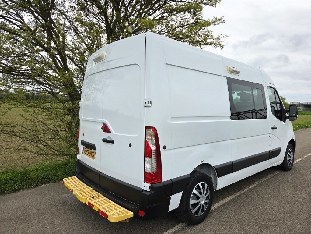 Vauxhall Movano Panel Van 2.3 Cdti 3500 2019 BW19BYG White #5