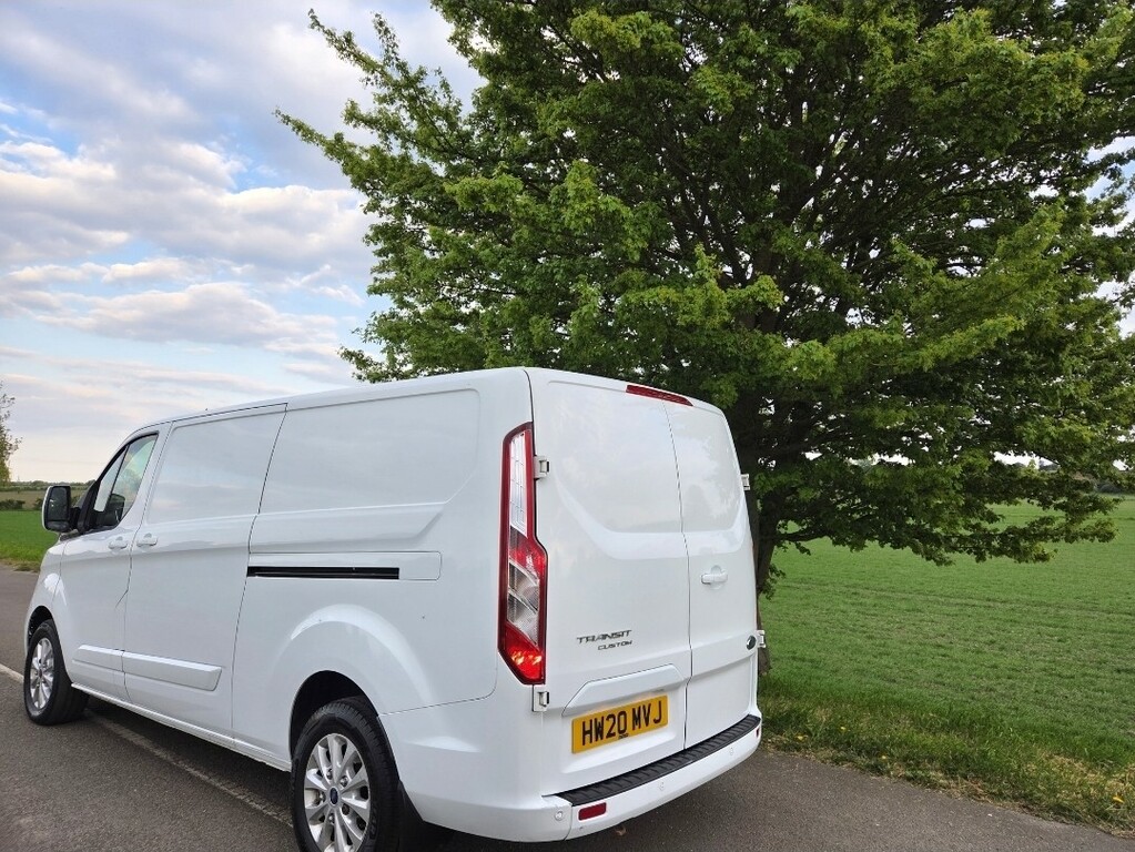 Ford Transit Custom Panel Van 2.0 300 Ecoblue Limited 2020 HW20MVJ White #3