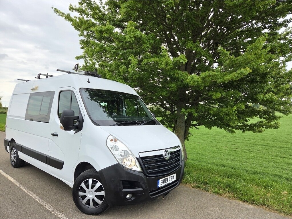 Vauxhall Movano Panel Van 2.3 Cdti 3500 2019 White