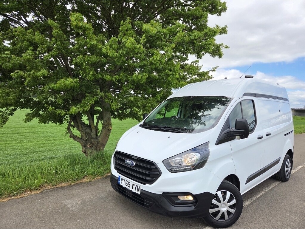Ford Transit Custom Panel Van 2.0 300 Ecoblue Leader 2020 White