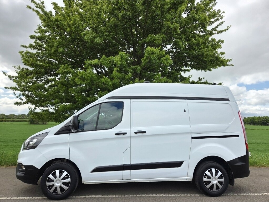 Ford Transit Custom Panel Van 2.0 300 Ecoblue Leader 2020 YT69YYN White #2