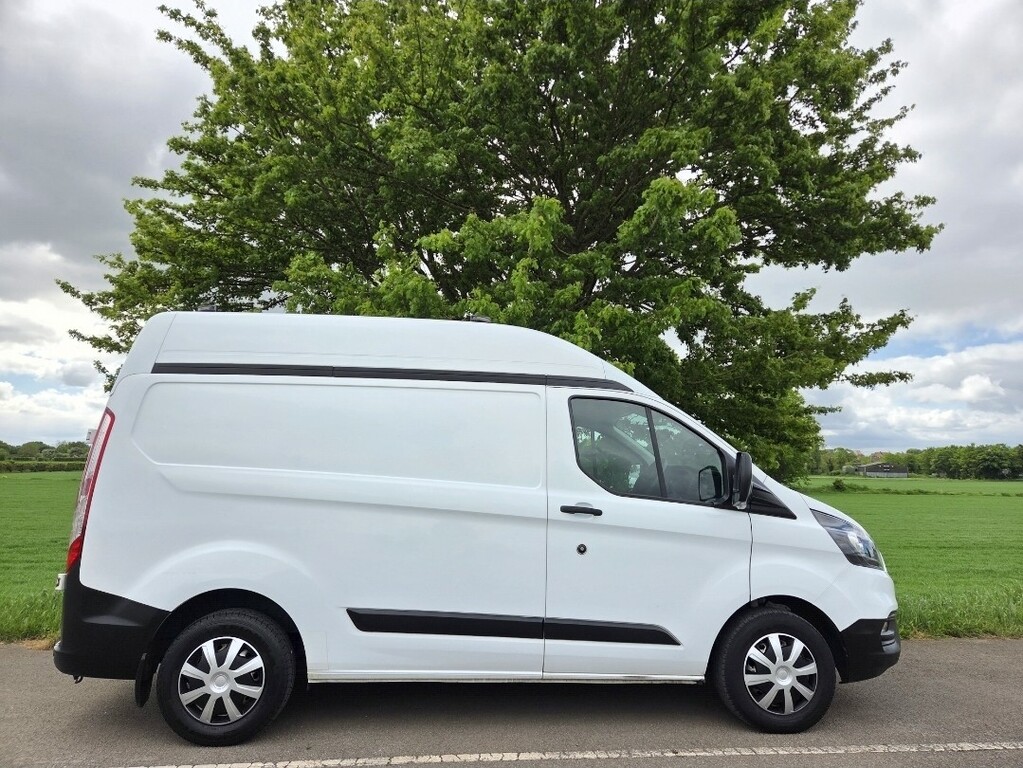 Ford Transit Custom Panel Van 2.0 300 Ecoblue Leader 2020 YT69YYN White #6