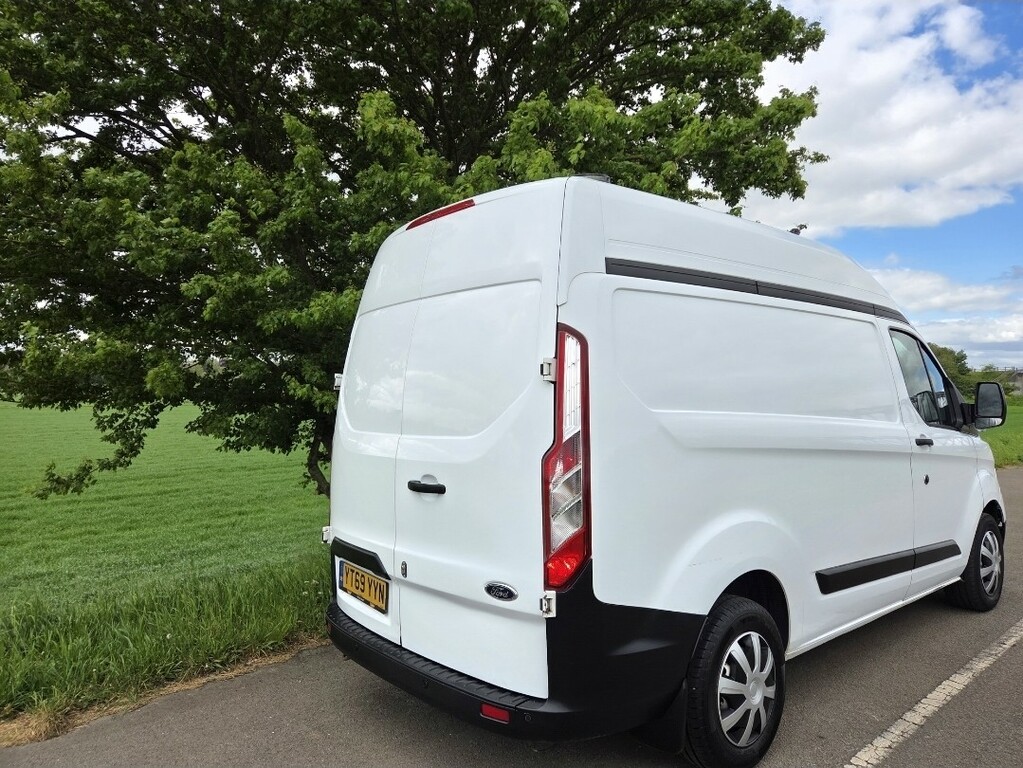Ford Transit Custom Panel Van 2.0 300 Ecoblue Leader 2020 YT69YYN White #5