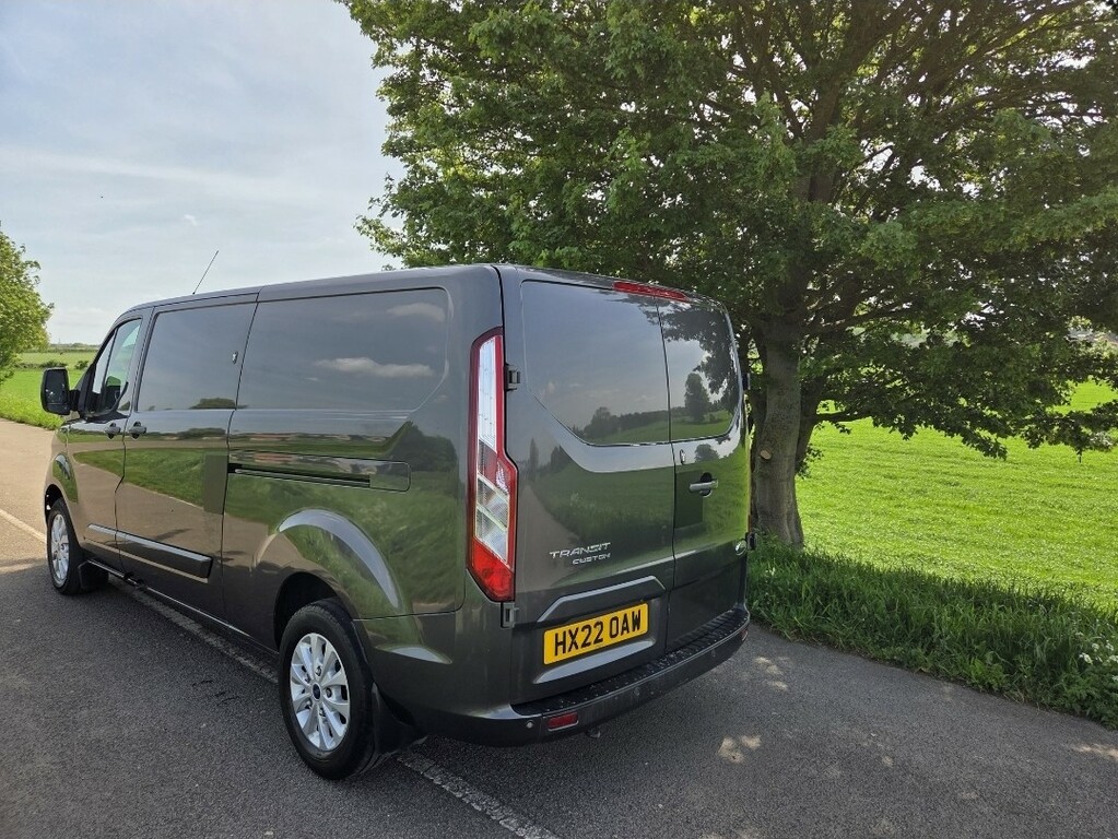 Ford Transit Custom Panel Van 2.0 Transit Custom Limited Van 300 L2 2. HX22OAW Grey #5