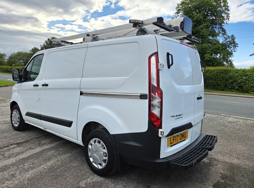 Ford Transit Custom Panel Van 2.0 Tdci 310 2017 LF17OMU White #5