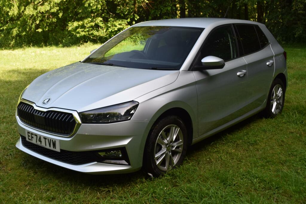 Skoda Fabia 1.0 Tsi Se L Hatchback Dsg Euro 6 Ss EF74TVW Silver #3