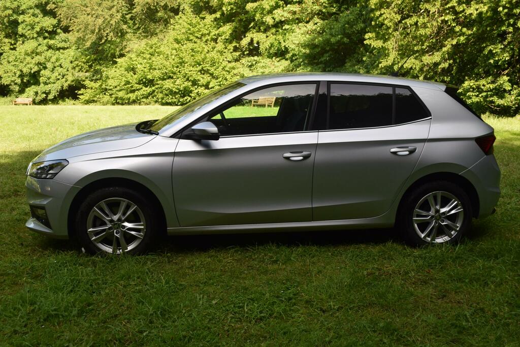 Skoda Fabia 1.0 Tsi Se L Hatchback Dsg Euro 6 Ss EF74TVW Silver #4