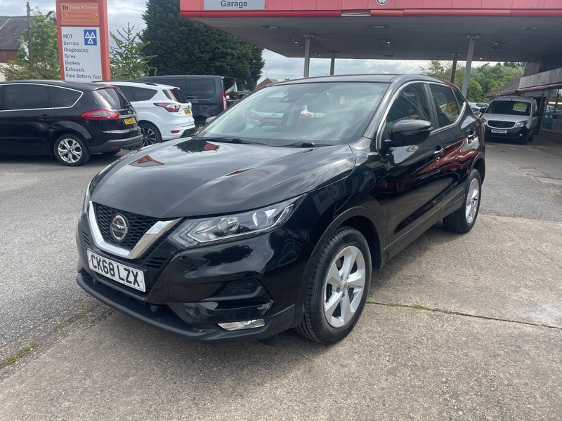 Nissan Qashqai Dci Acenta Premium CK68LZX Black #2