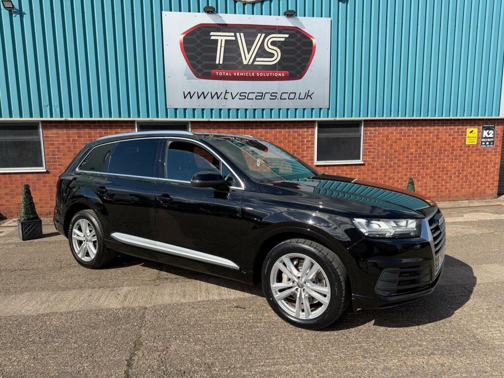 Audi Q7 Suv 3.0 Tdi V6 S Line Tiptronic Quattro Euro 6 S OE18LTZ Black #4