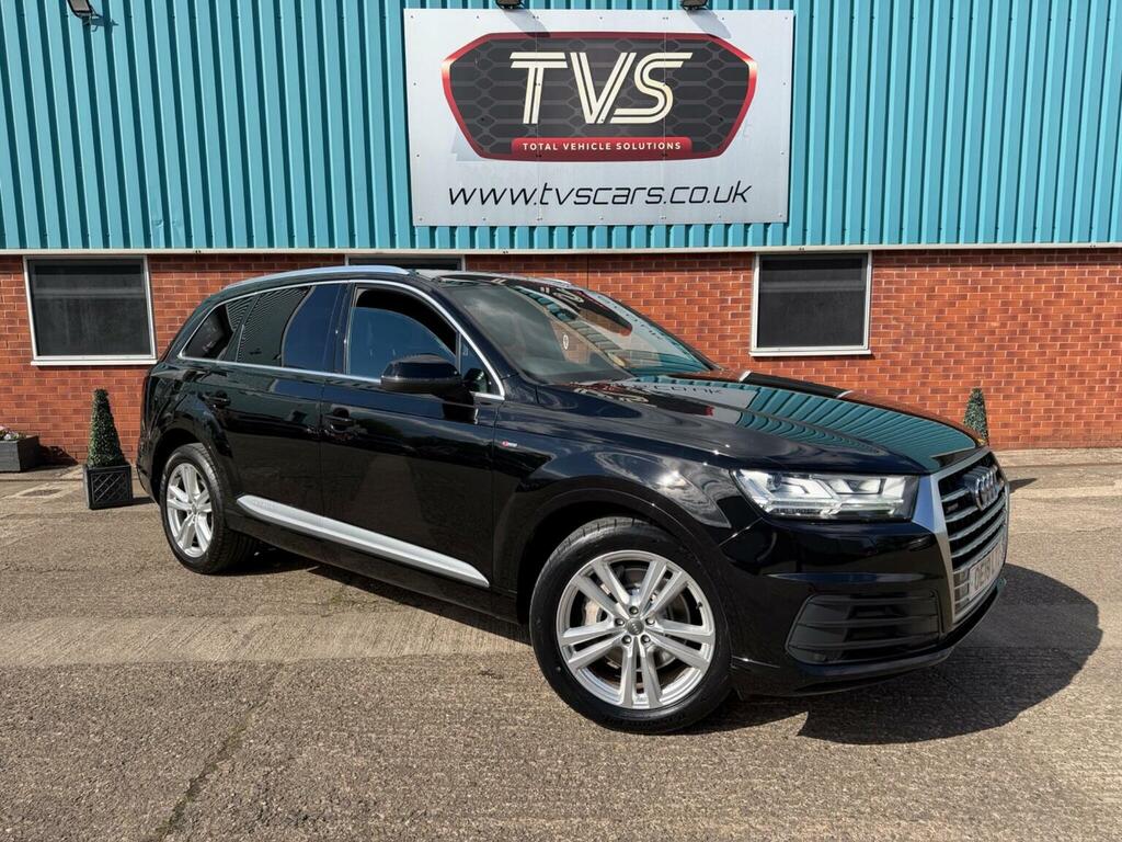 Audi Q7 Suv 3.0 Tdi V6 S Line Tiptronic Quattro Euro 6 S Black