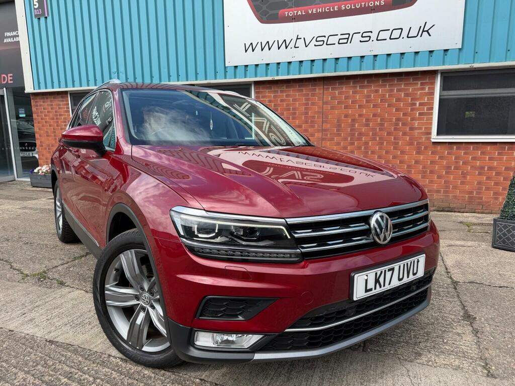 Volkswagen Tiguan Suv 2.0 Tsi Bluemotion Tech Sel Dsg 4Motion Euro 6 LK17UVU Red #3