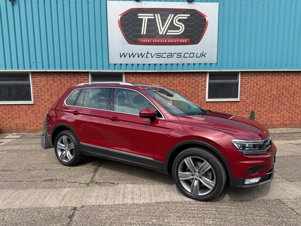 Volkswagen Tiguan Suv 2.0 Tsi Bluemotion Tech Sel Dsg 4Motion Euro 6 LK17UVU Red #4