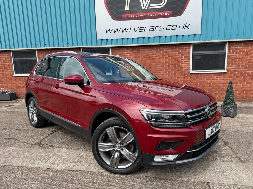 Volkswagen Tiguan Suv 2.0 Tsi Bluemotion Tech Sel Dsg 4Motion Euro 6 LK17UVU Red #2