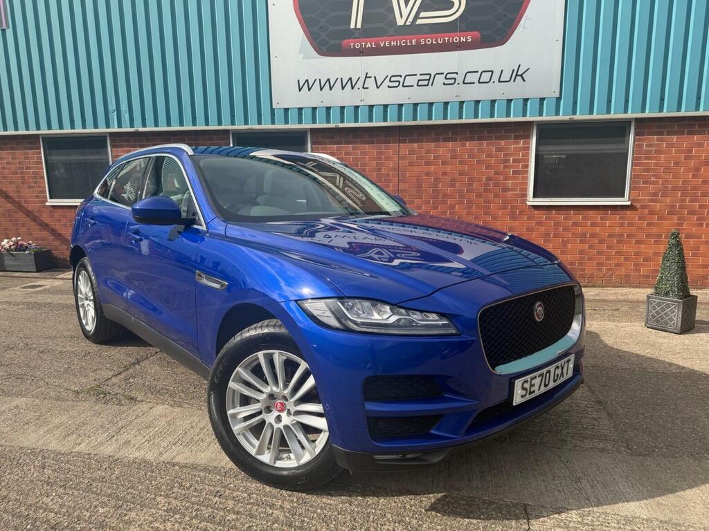 Jaguar F-Pace Suv 2.0 D240 Portfolio Awd Euro 6 Ss SE70GXT Blue #2