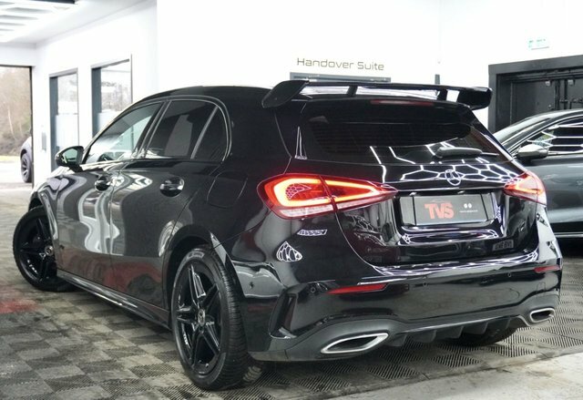 Mercedes-Benz A Class 1.5 A180d Amg Line Hatchback 7G-dct Eur DA68XFP Black #3