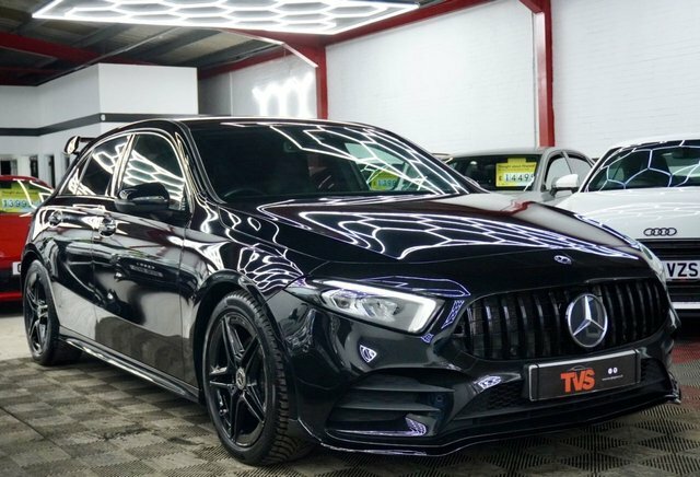 Mercedes-Benz A Class 1.5 A180d Amg Line Hatchback 7G-dct Eur DA68XFP Black #5