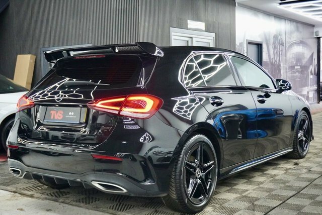 Mercedes-Benz A Class 1.5 A180d Amg Line Hatchback 7G-dct Eur DA68XFP Black #6