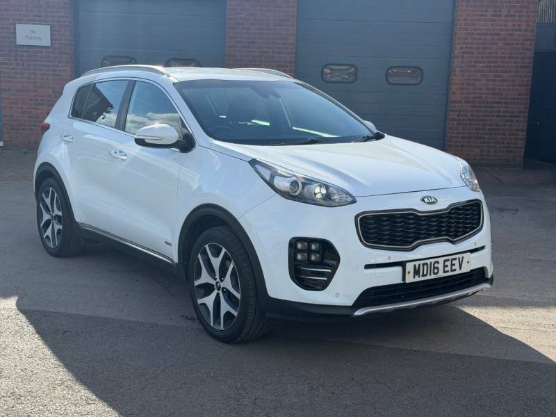 Kia Sportage 1.6T Gdi Gt-line Awd - 2016 16 MD16EEV White