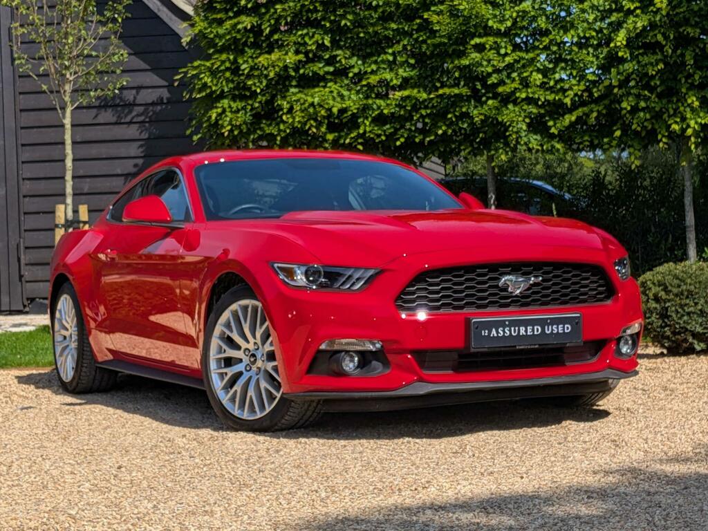 Ford Mustang 2.3T Ecoboost Fastback Euro 6 Red