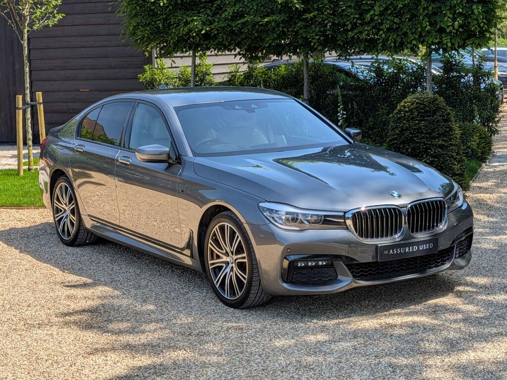 BMW 7 Series 3.0 740D M Sport Xdrive Euro 6 Ss MJ67EGU Grey #3