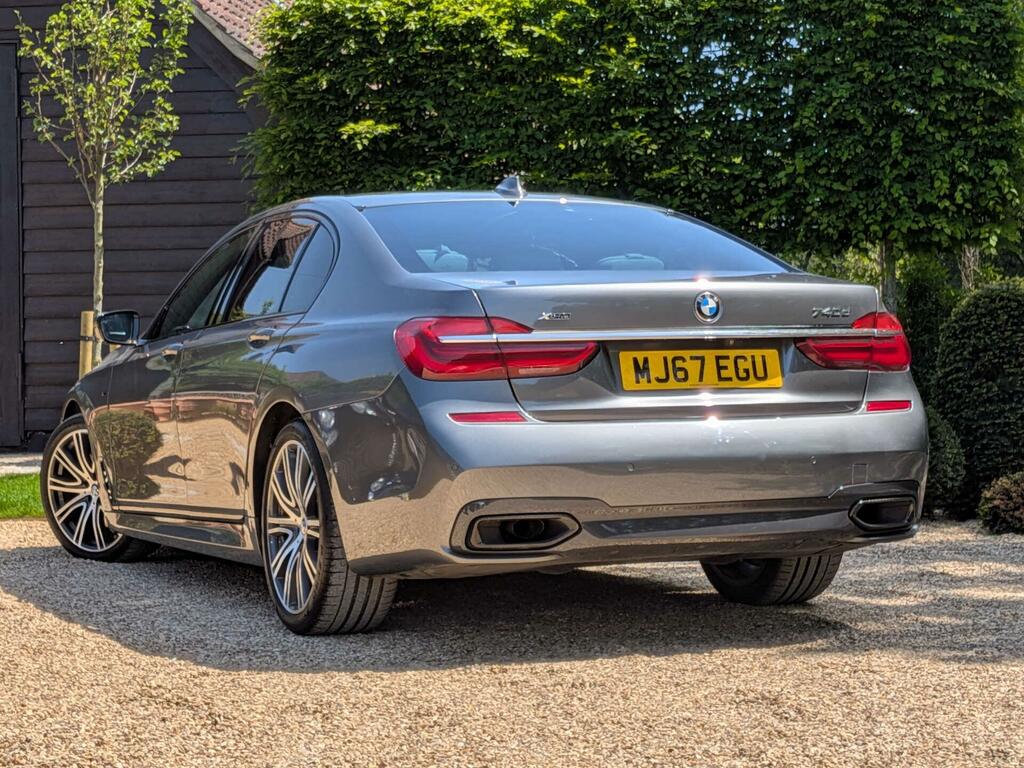 BMW 7 Series 3.0 740D M Sport Xdrive Euro 6 Ss MJ67EGU Grey #2