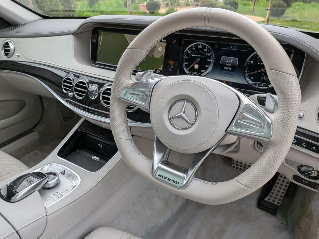 Mercedes-Benz S Class 5.5 S63l V8 Amg Spds7gt Euro 6 Ss Silver #4