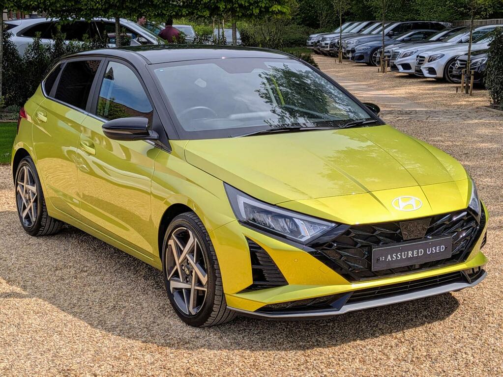 Hyundai I20 1.0 T-gdi Premium Dct Euro 6 Ss GF74JGX Yellow #3