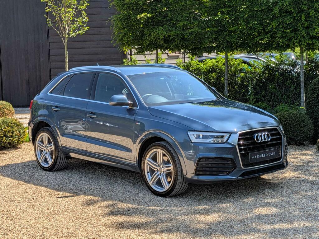 Audi Q3 2.0 Tfsi S Line Plus S Tronic Quattro Euro 6 Ss FE65BHP Blue #2