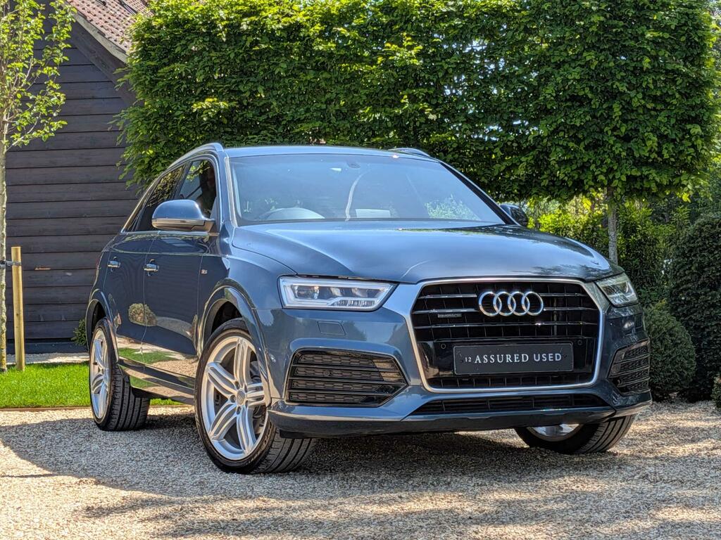 Audi Q3 2.0 Tfsi S Line Plus S Tronic Quattro Euro 6 Ss Blue