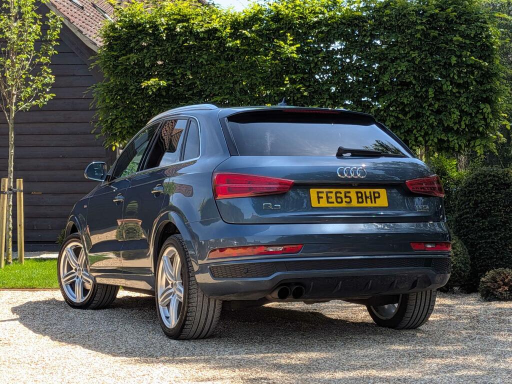 Audi Q3 2.0 Tfsi S Line Plus S Tronic Quattro Euro 6 Ss FE65BHP Blue #3