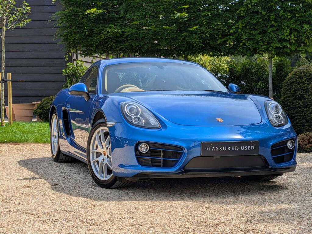 Porsche Cayman 2.7 981 Pdk Euro 5 Ss Blue