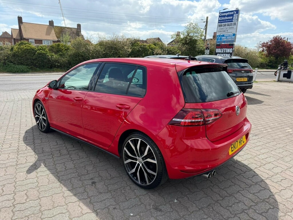 Volkswagen Golf 2.0 Tdi Bluemotion Tech Gtd Dsg Euro 6 Ss EK17HFL Red #6