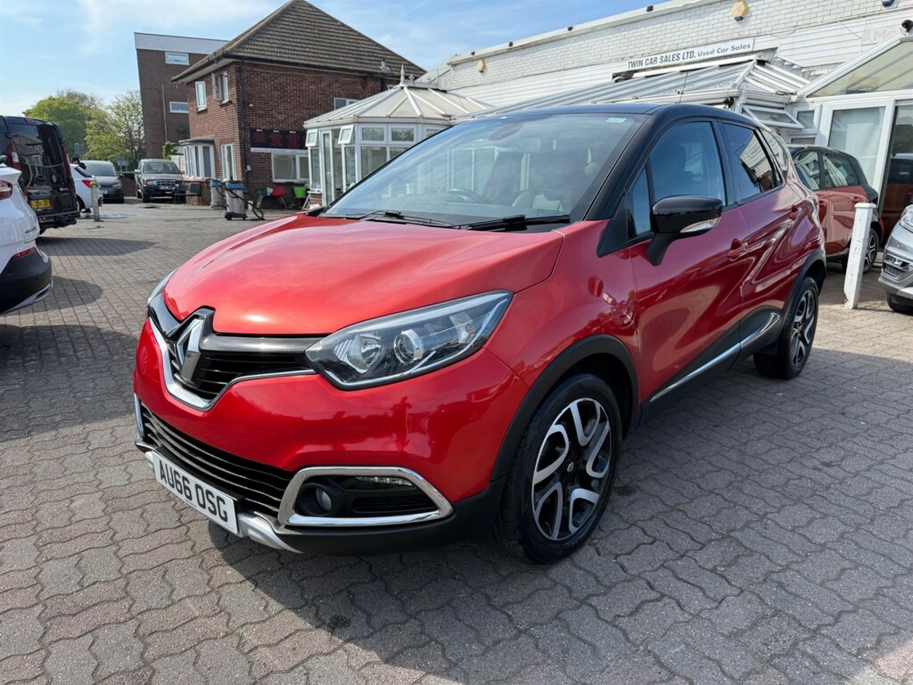 Renault Captur 1.5 Dci Energy Signature Nav Euro 6 Ss AU66OSG Red #4