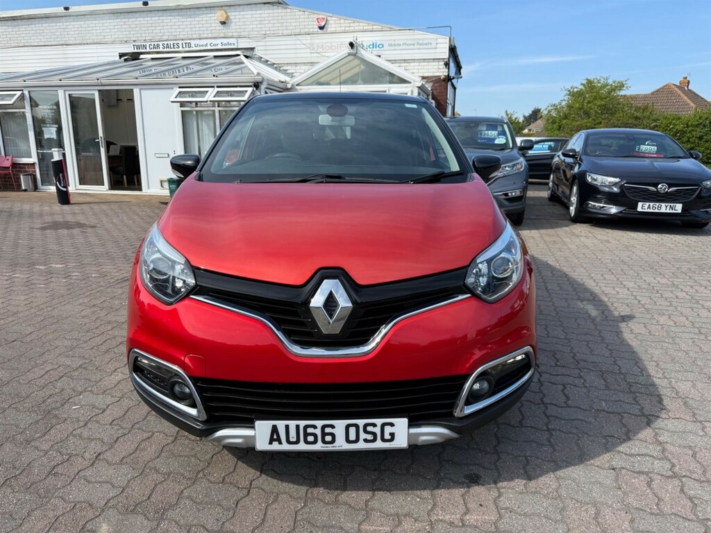 Renault Captur 1.5 Dci Energy Signature Nav Euro 6 Ss AU66OSG Red #2