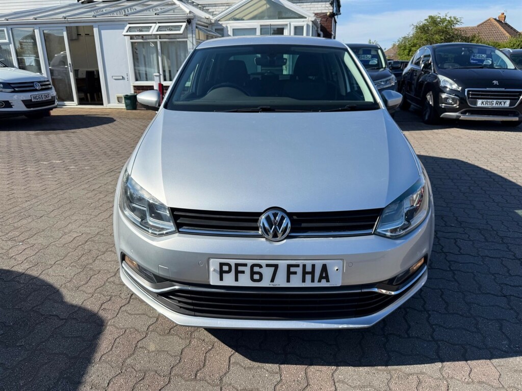 Volkswagen Polo 1.0 Match Edition Euro 6 Ss PF67FHA Silver #2
