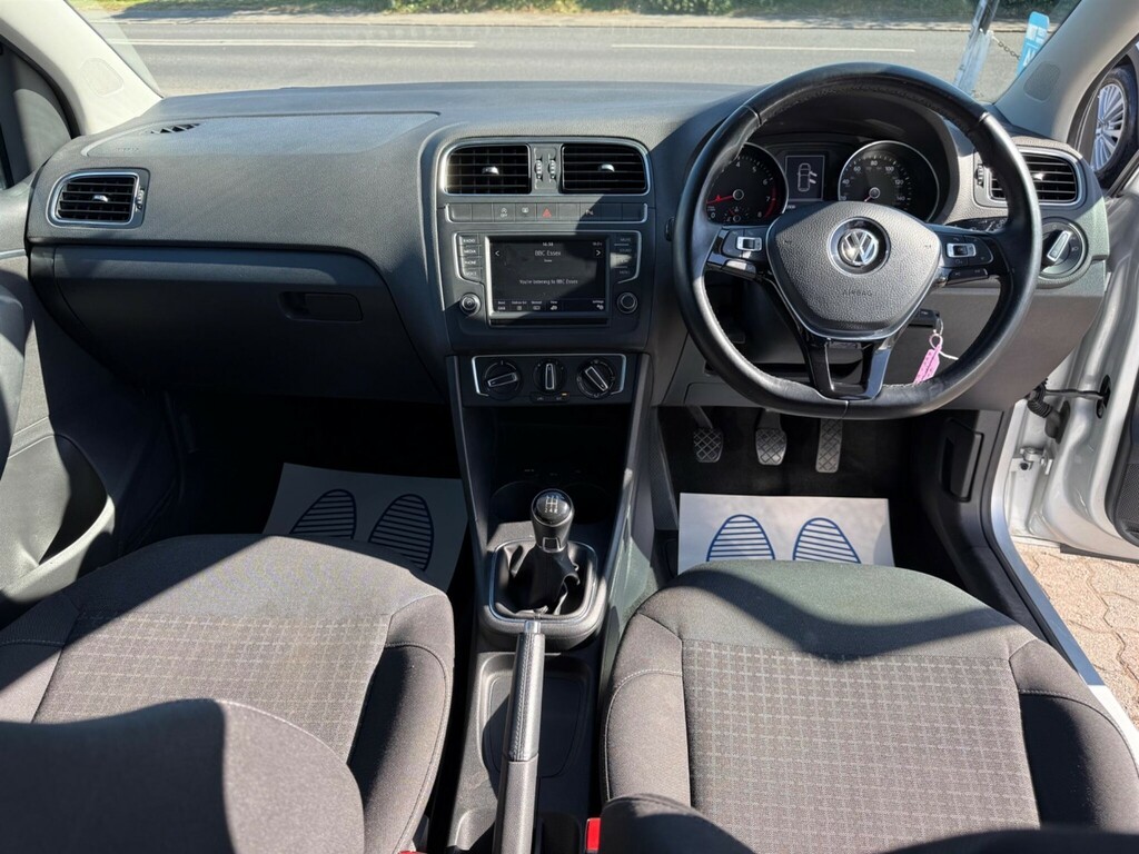 Volkswagen Polo 1.0 Match Edition Euro 6 Ss PF67FHA Silver #3