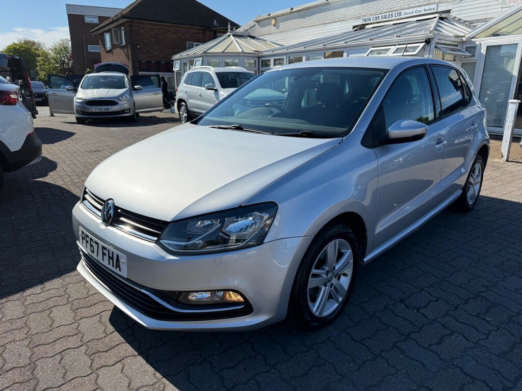 Volkswagen Polo 1.0 Match Edition Euro 6 Ss PF67FHA Silver #4
