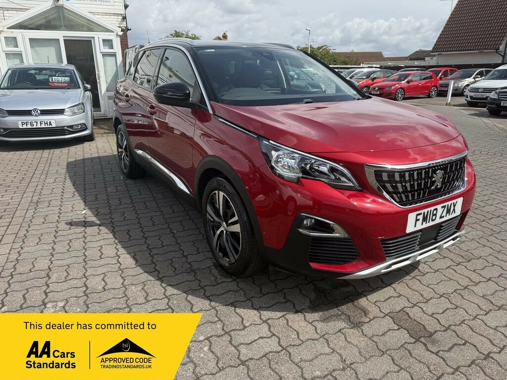 Peugeot 3008 1.5 Bluehdi Allure Euro 6 Ss Red