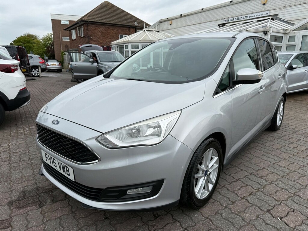 Ford C-Max 1.6 Ti-vct Zetec Euro 6 Silver #4
