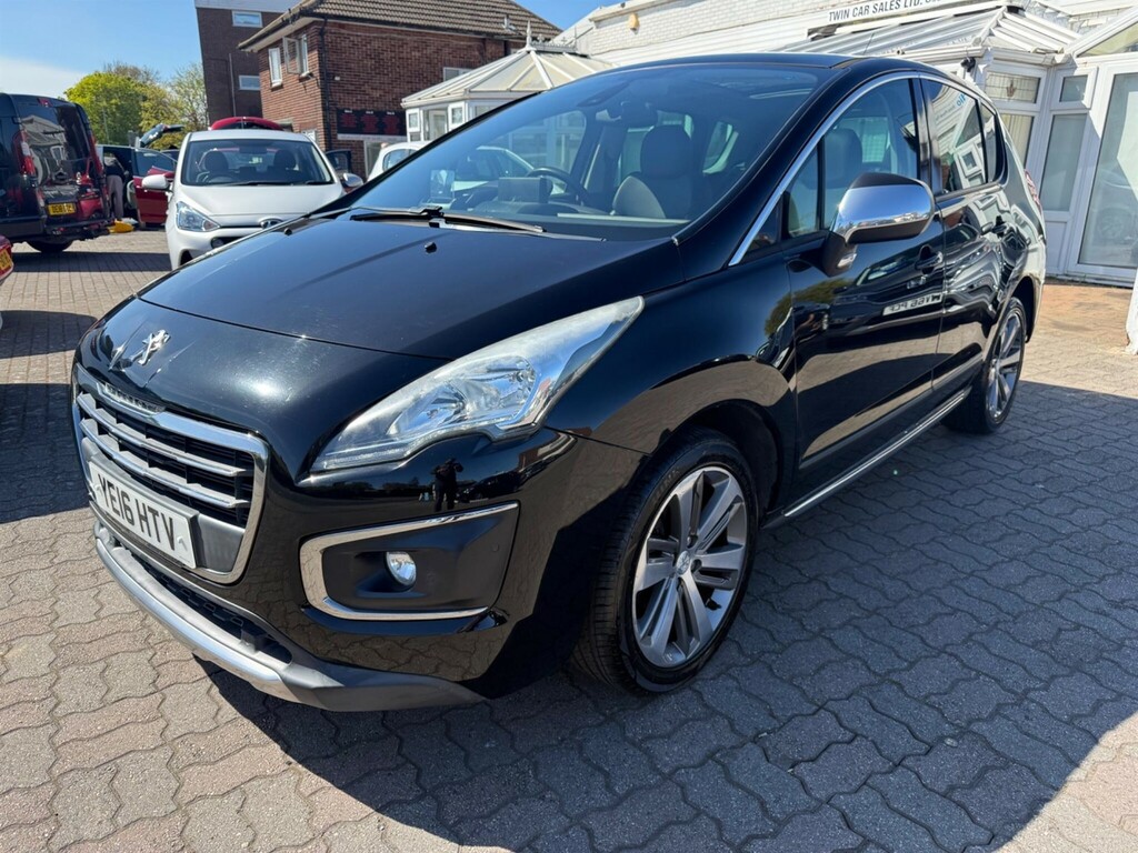 Peugeot 3008 1.6 Bluehdi Allure Eat Euro 6 Ss YE16HTV Black #4