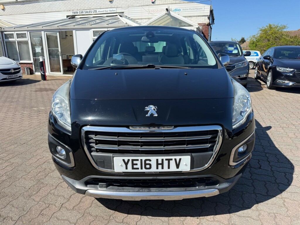 Peugeot 3008 1.6 Bluehdi Allure Eat Euro 6 Ss YE16HTV Black #2
