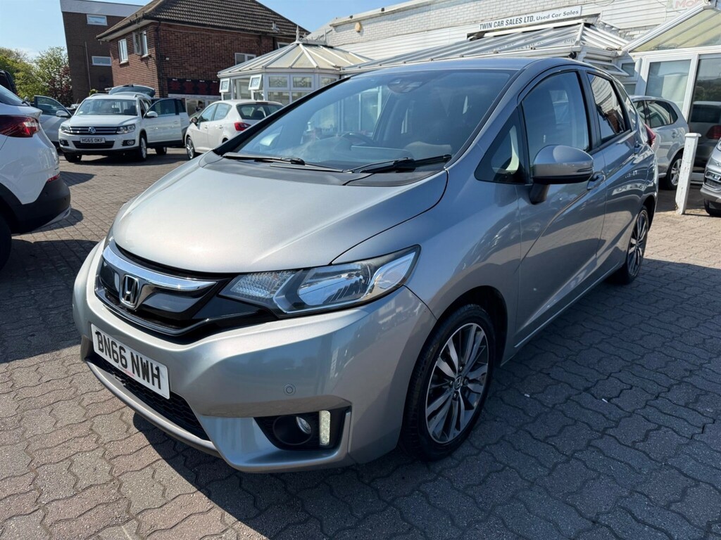 Honda Jazz 1.3 I-vtec Ex Euro 6 Ss BN66NWH Silver #4