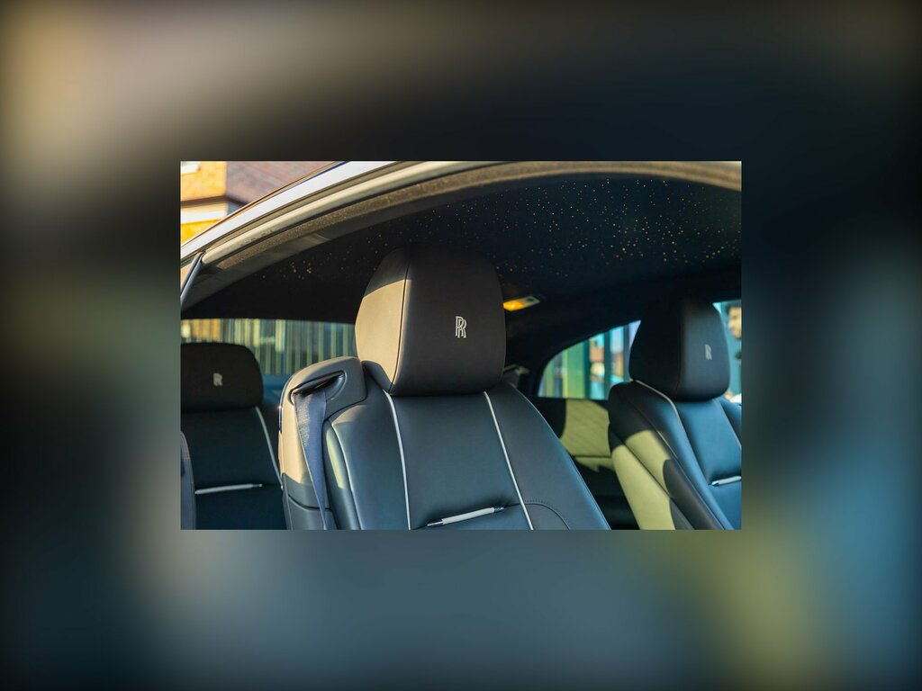 Rolls-Royce Wraith 6.6 V12 Coupe Euro 6 591 Bhp BV21LRU Black #5